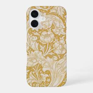  William Morris Gold Bachelors Button Floral iPhone 16 Case