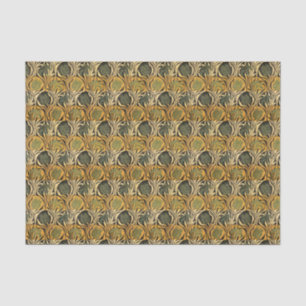 William Morris Gold Tulip Lily Vintage Wallpaper Tissue Paper