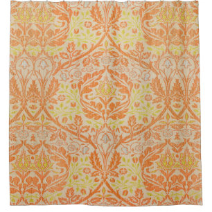 William Morris Golden Bough Pattern Vintage Art Shower Curtain