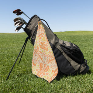 William Morris Golden Bough Tapestry Pattern Golf Towel