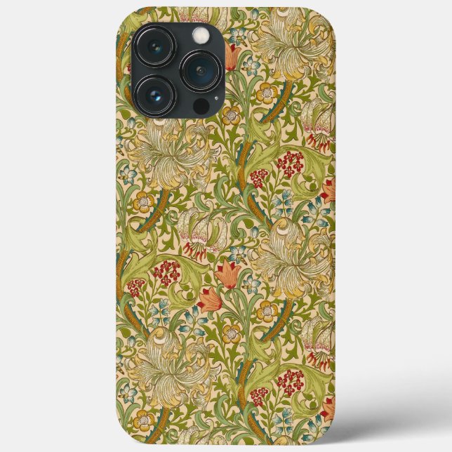 William Morris "Golden Lily" 2 Case-Mate iPhone Case (Back)