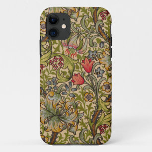 William Morris Golden Lily Antique iPhone 11 Case