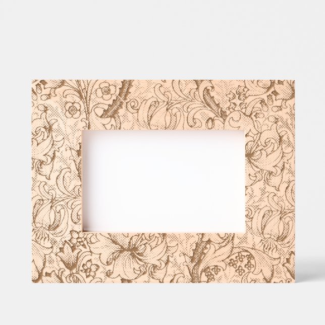 William Morris Golden Lily Antique Etched Frames (Front)