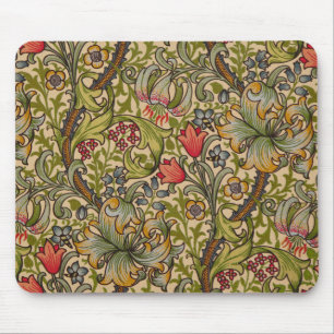 William Morris Golden Lily Antique Mouse Mat