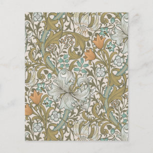 William Morris Golden Lily Blue Gold Classic