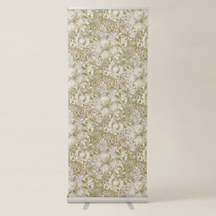 William Morris Golden Lily Garden Flower Classic Retractable Banner
