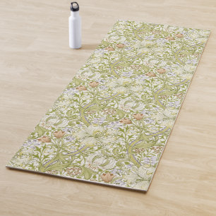 William Morris Golden Lily Garden Flower Classic Yoga Mat