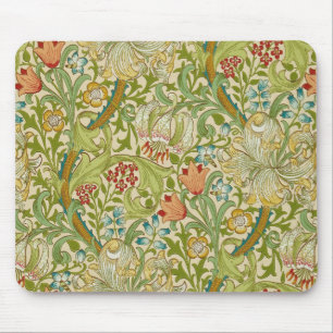 William Morris - Golden Lily Mouse Mat