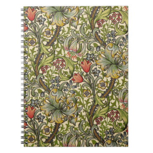 William Morris Golden Lily Notebook