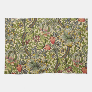 William Morris Golden Lily Tea Towel
