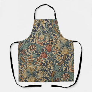 William Morris Golden Lily Vintage Pre-Raphaelite Apron