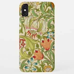 William Morris Golden Lily Vintage Pre-Raphaelite iPhone XS Max Case