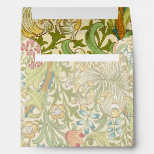 William Morris Golden Lily Vintage Pre-Raphaelite Envelopes