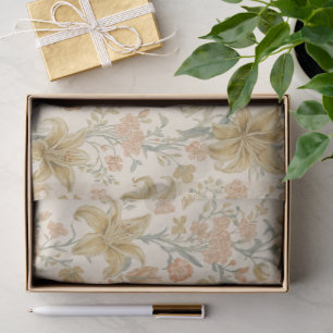 William Morris Golden Lily Vintage Pre-Raphaelite Tissue Paper
