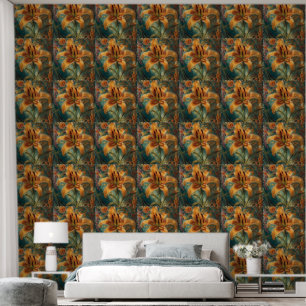 William Morris Golden Lily Vintage Pre-Raphaelite Wallpaper
