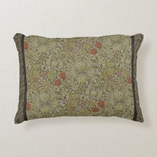 William Morris Golden Lily Willow Bough Pattern Decorative Cushion