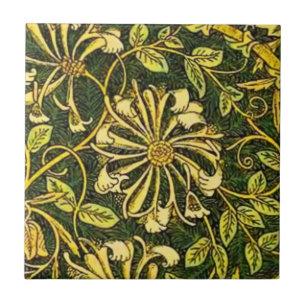 William Morris Golden the honeysuckle 3 Tile