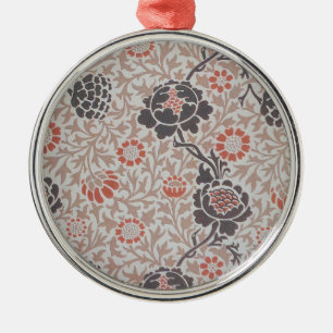 William Morris Grafton Botanic Art Design Metal Tree Decoration