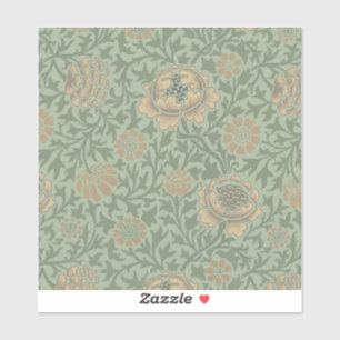 William Morris Grafton Floral Pattern Sage Green 