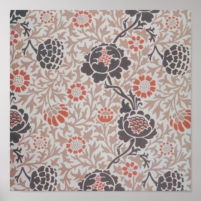 William Morris Grafton Wallpaper Poster (Front)