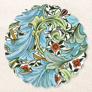 William Morris - Granville, popular pattern, Paper Coaster