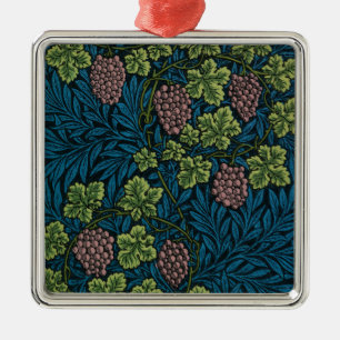 William Morris Grapevine Pattern (Wine Vines) Metal Tree Decoration