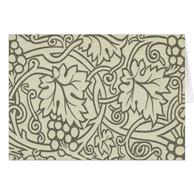 William Morris Grapevine Sage Wallpaper (Front Horizontal)