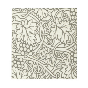 William Morris Grapevine Sage Wallpaper Notepad