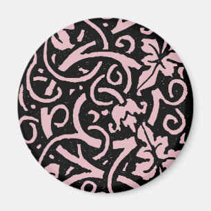 William Morris Grapevine Vine Leaf Pattern Magnet
