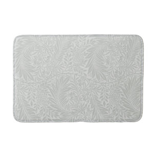William Morris green pattern  Bath Mat