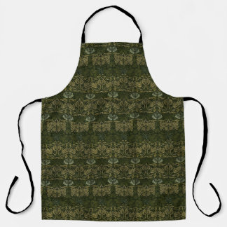 William Morris: Green Tulip & Rose Apron