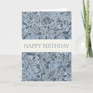 WILLIAM MORRIS "HAPPY BIRTHDAY" GREETING CARD