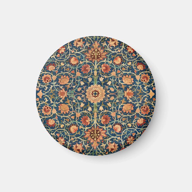 William Morris Holland Park Carpet Pattern Magnet (Front)
