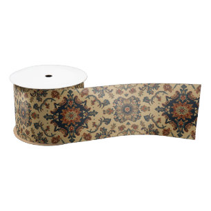 William Morris Holland Park Carpet Vintage pattern Satin Ribbon