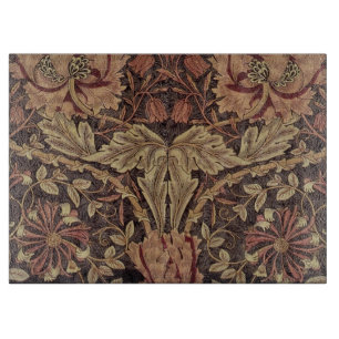 William Morris Honeysuckle Classic English Art Cutting Board