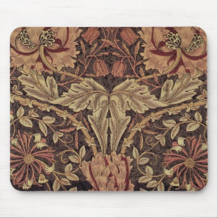 William Morris Honeysuckle Classic English Art Mouse Mat