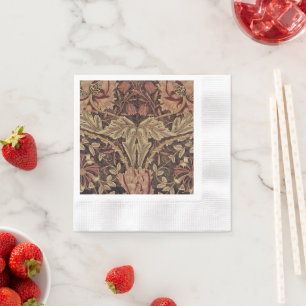 William Morris Honeysuckle Classic English Art Napkin