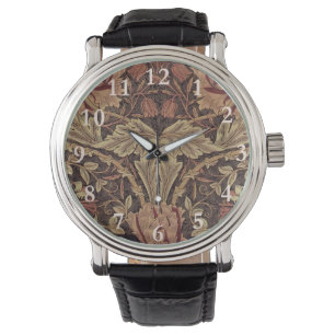 William Morris Honeysuckle Classic English Art Watch