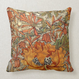 William Morris Honeysuckle Cushion