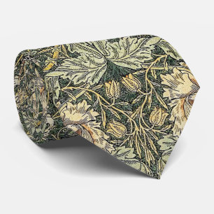 William Morris Honeysuckle Design Tie