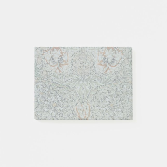 William Morris Honeysuckle Floral Wallpaper Post-it Notes (Front)