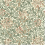 William Morris Honeysuckle Flower Wallpaper Standing Photo Sculpture<br><div class="desc">William Morris was a famous 19th century floral wallpaper and fabric designer, and created many of the most famous floral designs in the arts & crafts movement, influencing Victorian home décor and the art nouveau artists. The William Morris company produced The Honeysuckle pattern between 1915 and 1917 as wallpaper art,...</div>
