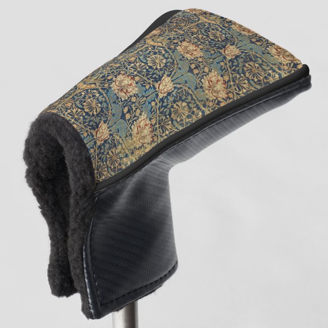 William Morris Honeysuckle Golf Head Cover (3/4 Front)