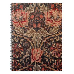 William Morris Honeysuckle Pattern Notebook