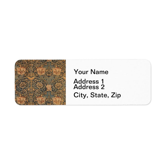 William Morris Honeysuckle Rich Wallpaper (Front)