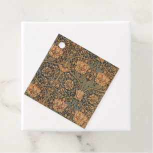 William Morris Honeysuckle Rich Wallpaper Favour Tags