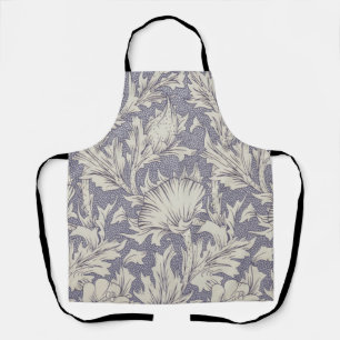 William Morris Horn Poppy Wallpaper Print: Vintage Apron