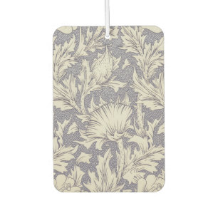 William Morris Horn Poppy Wallpaper Print: Vintage Car Air Freshener