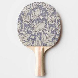 William Morris Horn Poppy Wallpaper Print: Vintage Ping Pong Paddle