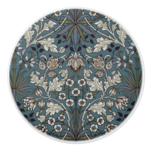 William Morris "Hyacinth" 1 Ceramic Knob